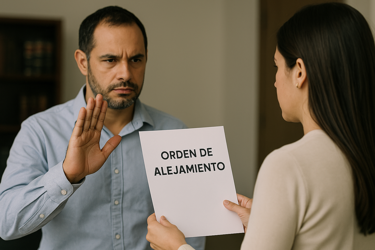 ¿Qué protección ofrece una orden de alejamiento por violencia intrafamiliar?